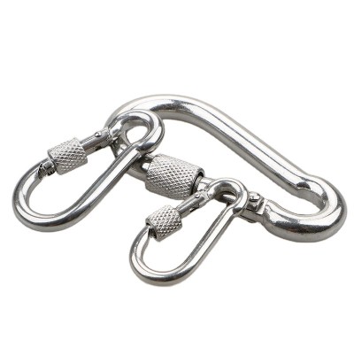 stainless steel swivel hook Aluminum carabiner hook/climbing carabiner/carabiner clip