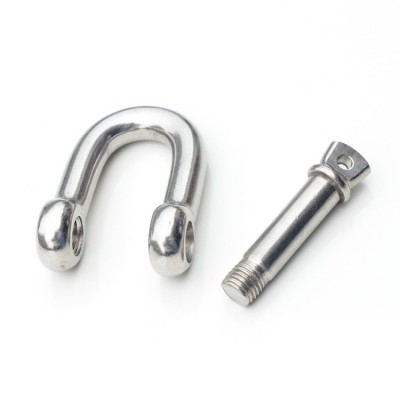 high-strength stainless steel marine rigging d shackle for anchor chain