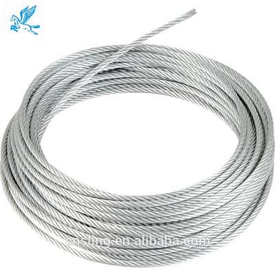 wire rope sling price 1.5mx18mm 6 strands, high tension wires