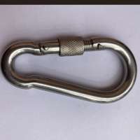 STAINLESS STEEL 304 DIN5299D SNAP HOOK WITH SCREW