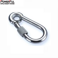 SNAP HOOK WITH SCREW & EYE Stainless Steel